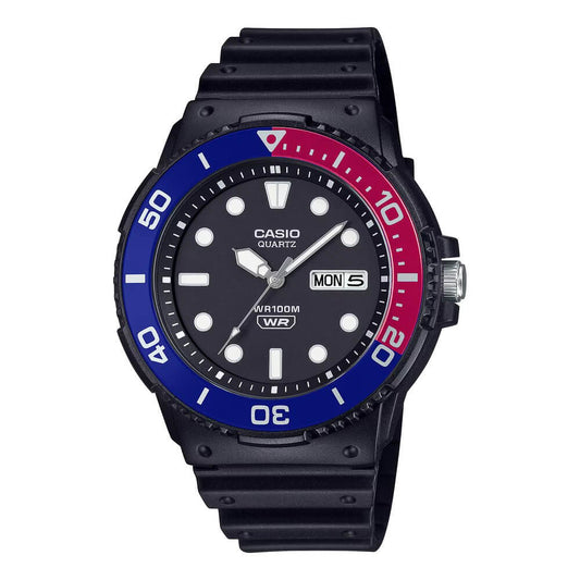 Casio Standard Day Date Resin Belt Watch MRW-230H-1E2VDF
