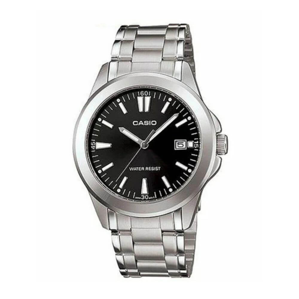 Casio Standard Date Chain Watch MTP-1215A-1A2DF