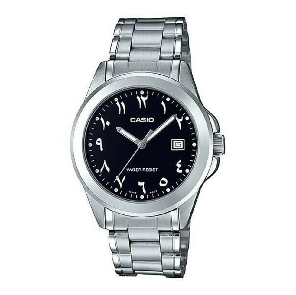 Casio Standard Date Chain Watch MTP-1215A-1B3DF