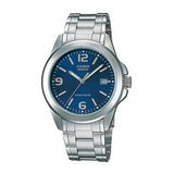 Casio Standard Date Chain Watch MTP-1215A-2ADF
