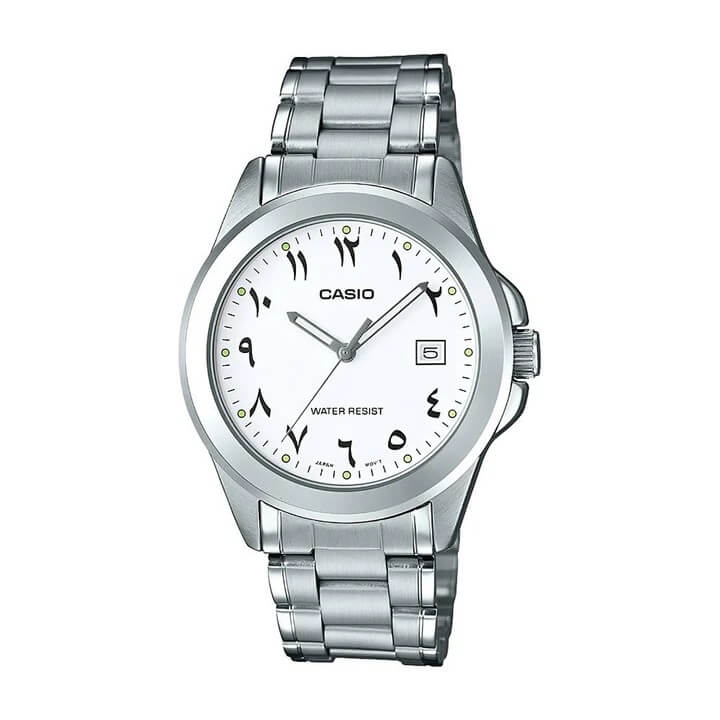 Casio Standard Date Chain Watch MTP-1215A-7B3DF