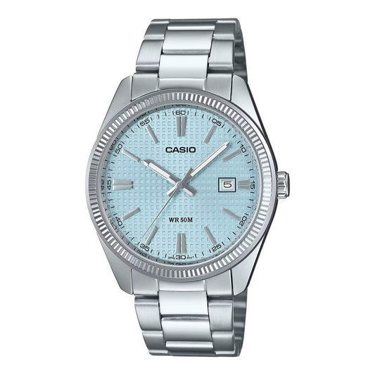 Casio Enticer Date Chain Watch MTP-1302PE-2AVEF