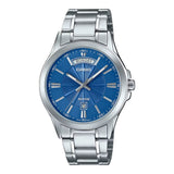 WW3136 Casio Enticer Day Date Chain Watch MTP-1381D-2AVDF Casio