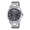 Casio Enticer Day Date Men's Watch - MTP-1381D-8AVDF, Stainless Steel Band, Silver/Grey