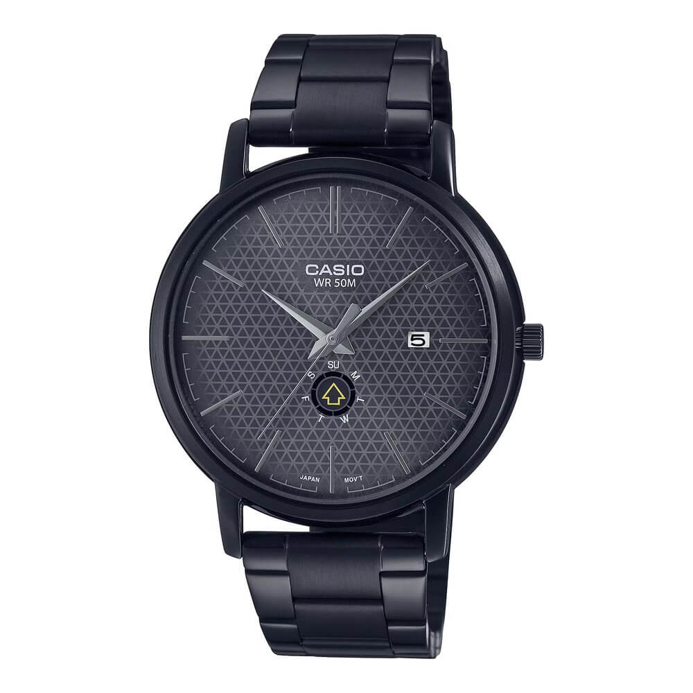 Casio Standard Day Date Chain Watch MTP-B125B-8AVDF