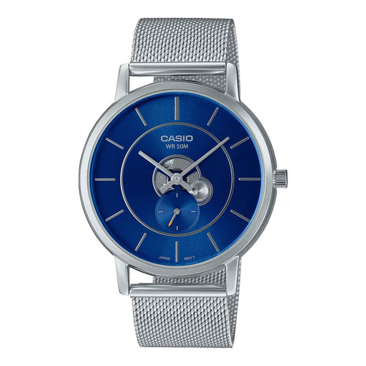 Casio Enticer Side Second Mesh Chain Watch MTP-B130M-2AVDF