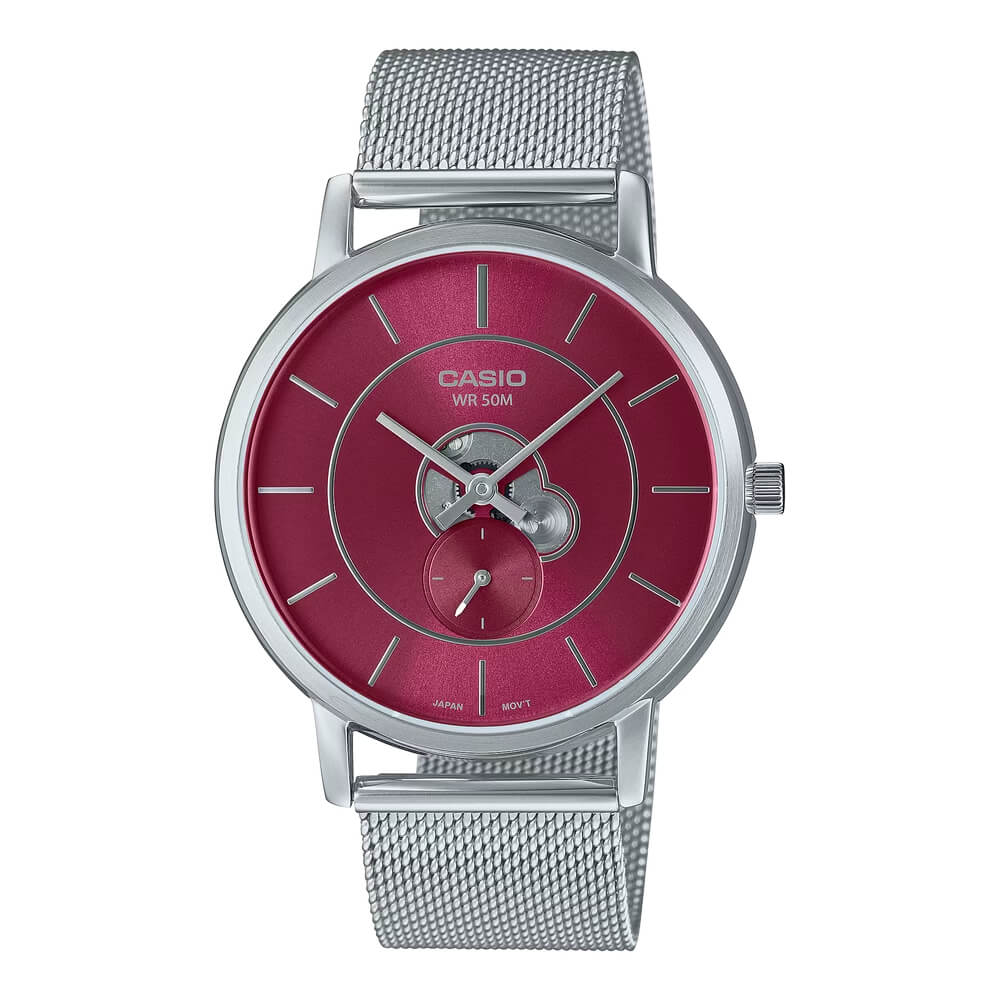 Casio Enticer Side Second Mesh Chain Watch MTP-B130M-4AVDF