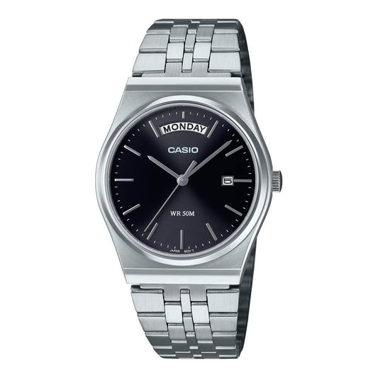 Casio Standard Day Date Chain Watch MTP-B146D-1AVDF