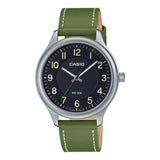 Casio Standard Leather Belt Watch MTP-B160L-1B1VDF
