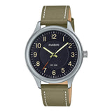 Casio Standard Leather Belt Watch MTP-B160L-1B2VDF