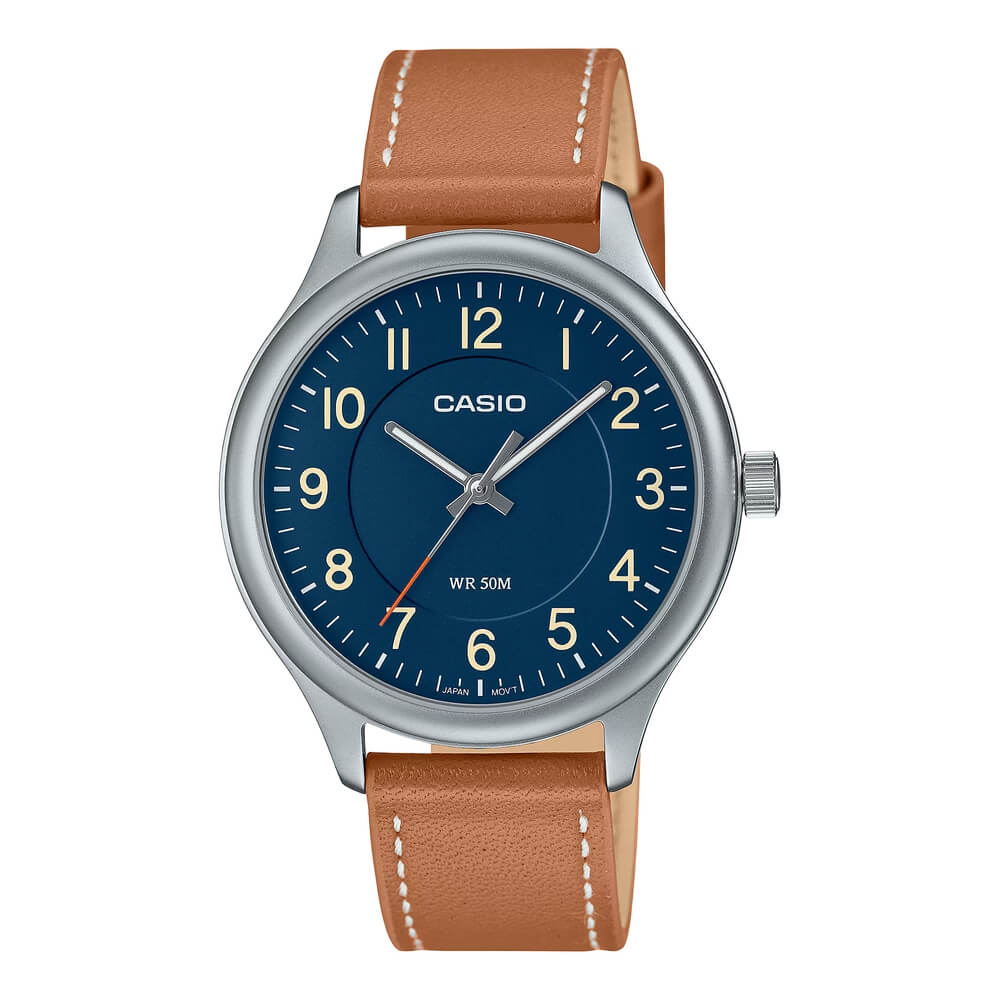Casio Standard Leather Belt Watch MTP-B160L-2BVDF