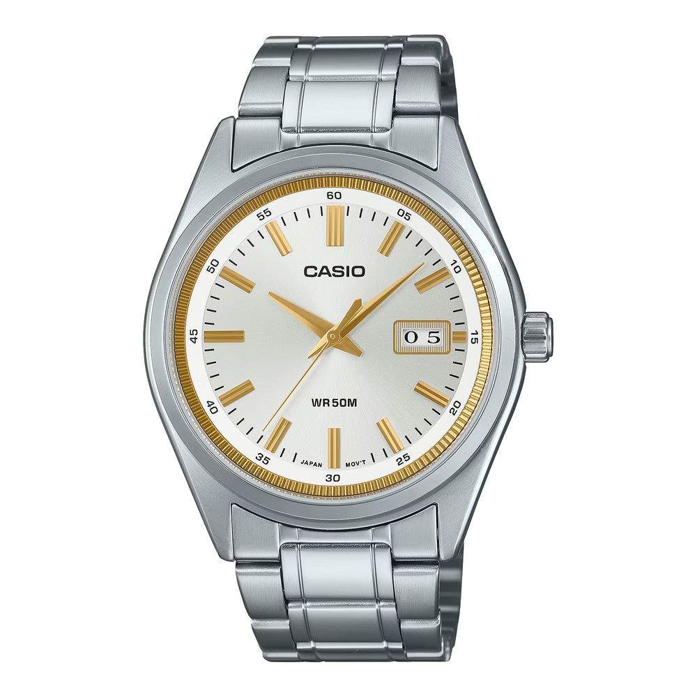 Casio Standard Date Chain Watch MTP-B180D-7AVDF