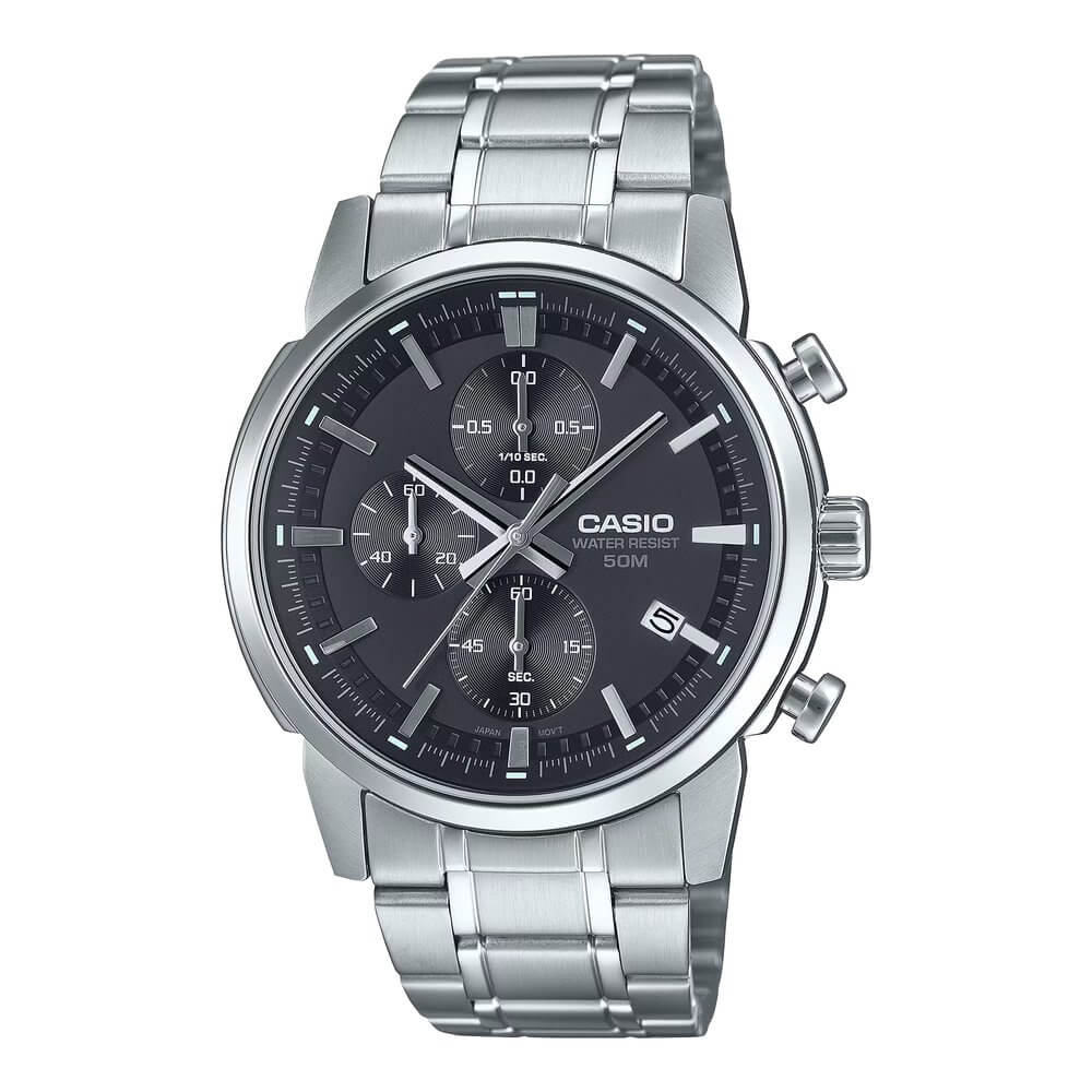 Casio Standard Chronograph Chain Watch MTP-E510D-1A1VDF