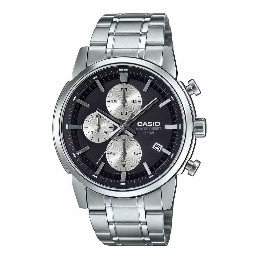 Casio Standard Chronograph Chain Watch MTP-E510D-1A2VDF