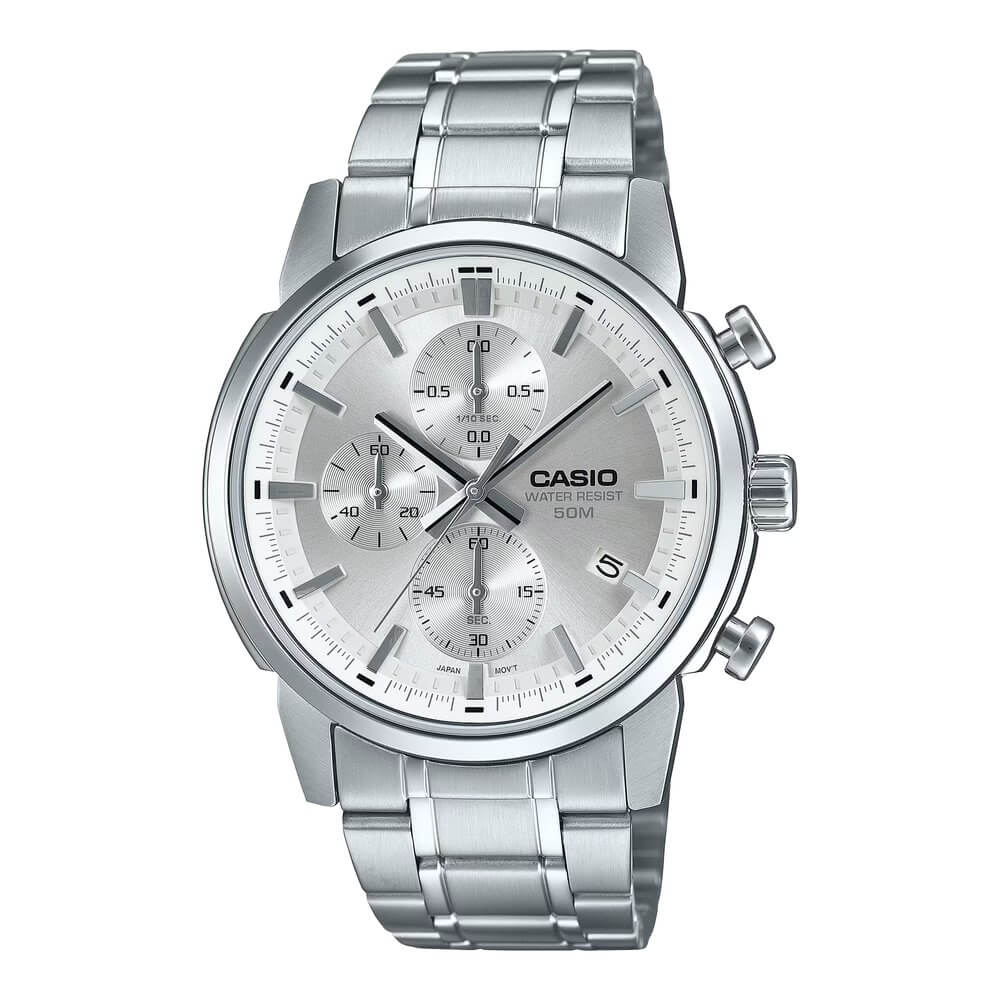 Casio Standard Chronograph Chain Watch MTP-E510D-7AVDF