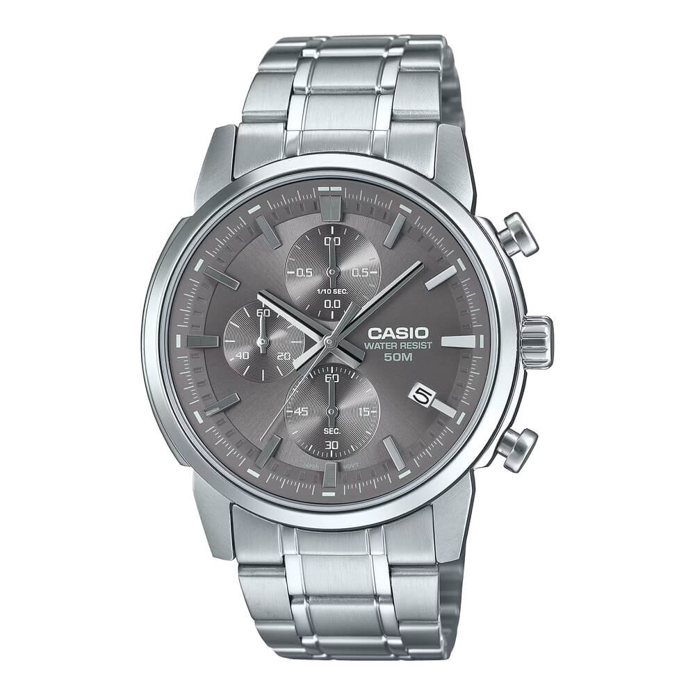 Casio Standard Chronograph Chain Watch MTP-E510D-8AVDF
