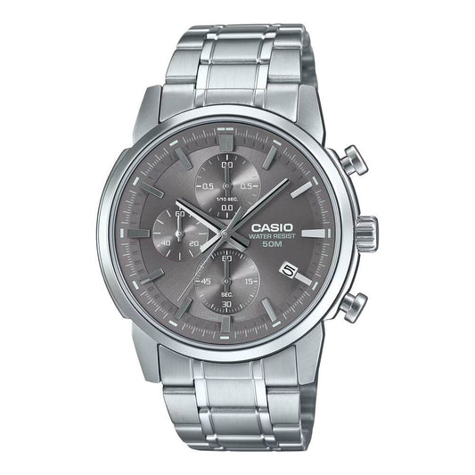 Casio Standard Chronograph Chain Watch MTP-E510D-8AVDF