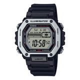 Casio Standard Illuminator Digital Resin Belt Watch MWD-110H-1AVDF