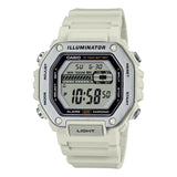 Casio Standard Illuminator Digital Resin Belt Watch MWD-110H-8AVDF