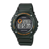 Casio Youth Illuminator Digital Resin Belt Watch W-216H-3BVDF