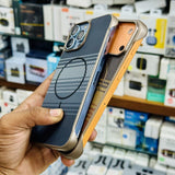 Carbon Premium Two Cut MagSafe Case