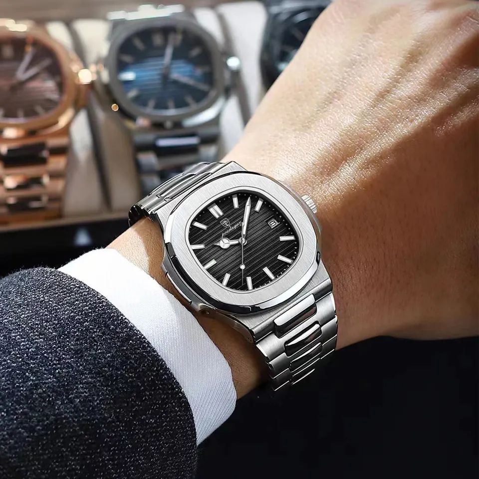 POEDAGAR 613 Men’s Premium Luxury Quartz Watch NAGRAM