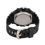 Q&Q Dual Time Sports Fiber Belt Watch GW87J004Y
