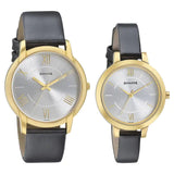 Sonata Couple Leather Belt Watch 770318141YL01