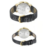 Sonata Couple Leather Belt Watch 770318141YL01