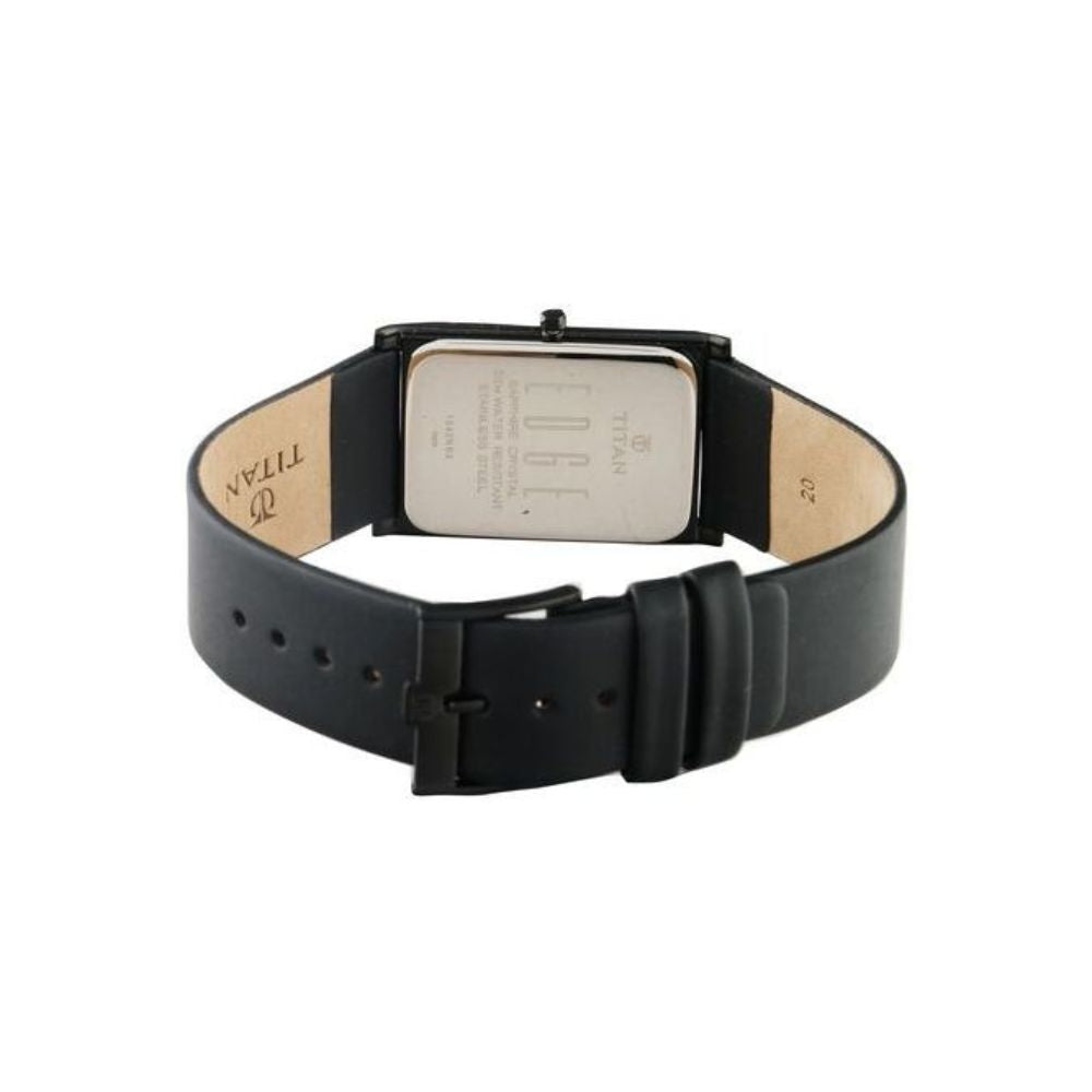 Titan Edge Leather Belt Watch 1043NL01