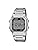 Casio Sports Digital Watch - W-800HD-1AV, Stainless Steel Band, Silver CASIO