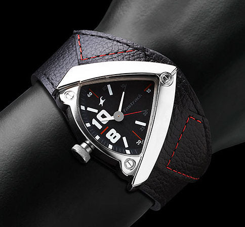 Fastrack Bikers Leather Belt Watch 3022SL02