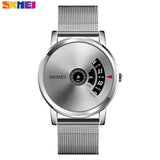 Skmei Creative Silver Mesh Chain Watch 1260 NAGRAM