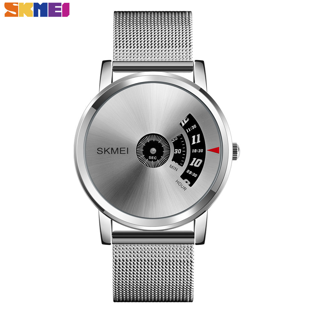 Skmei Creative Silver Mesh Chain Watch 1260 NAGRAM
