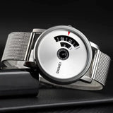 Skmei Creative Silver Mesh Chain Watch 1260 NAGRAM