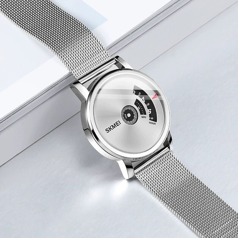 Skmei Creative Silver Mesh Chain Watch 1260 NAGRAM