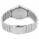 Casio Analog Men's Watch - MTP-E735D-7AVDF, Stainless Steel Band, Silver/White CASIO