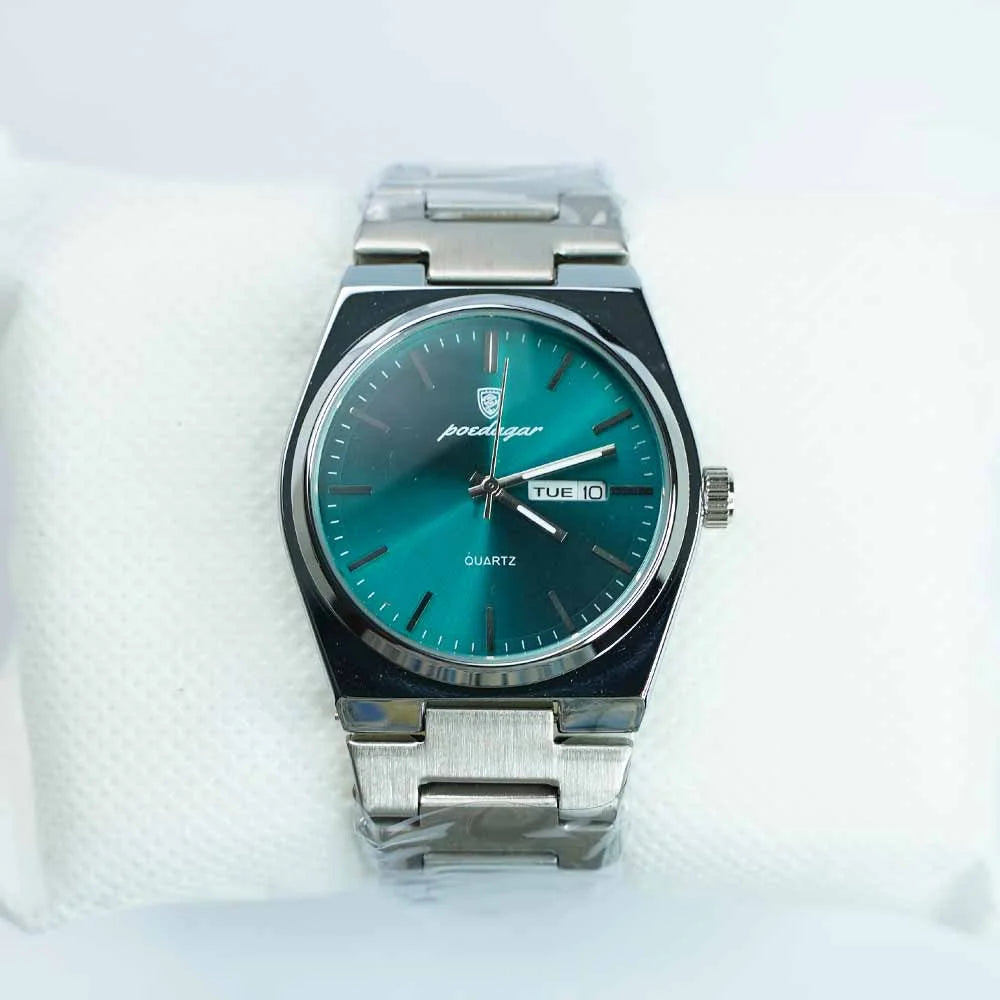 POEDAGAR 930 Men's Luxury Luminous Quartz Watch with Date
